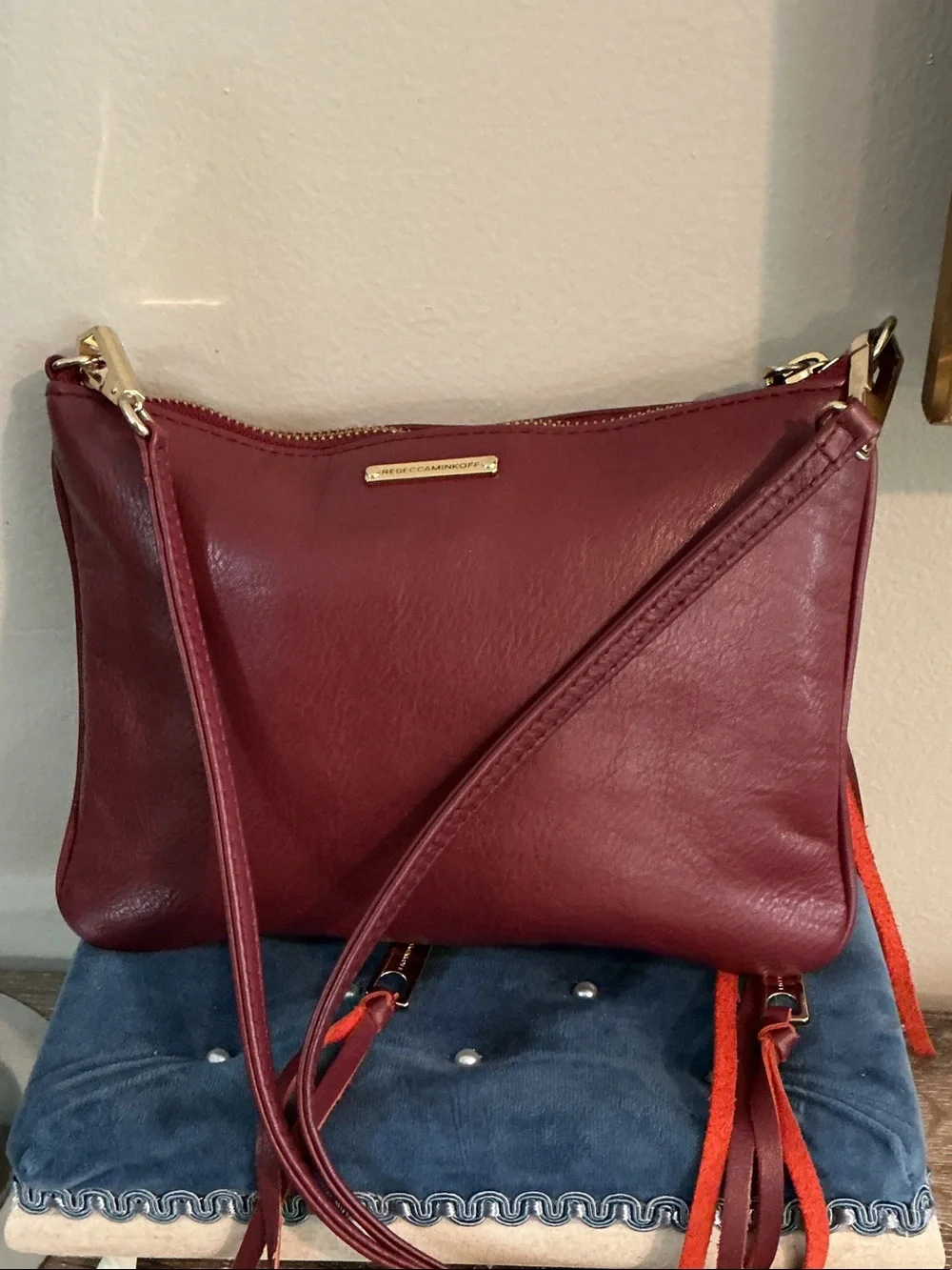 Rebecca Minkoff Crossbody Bag with Diagonal Zippers